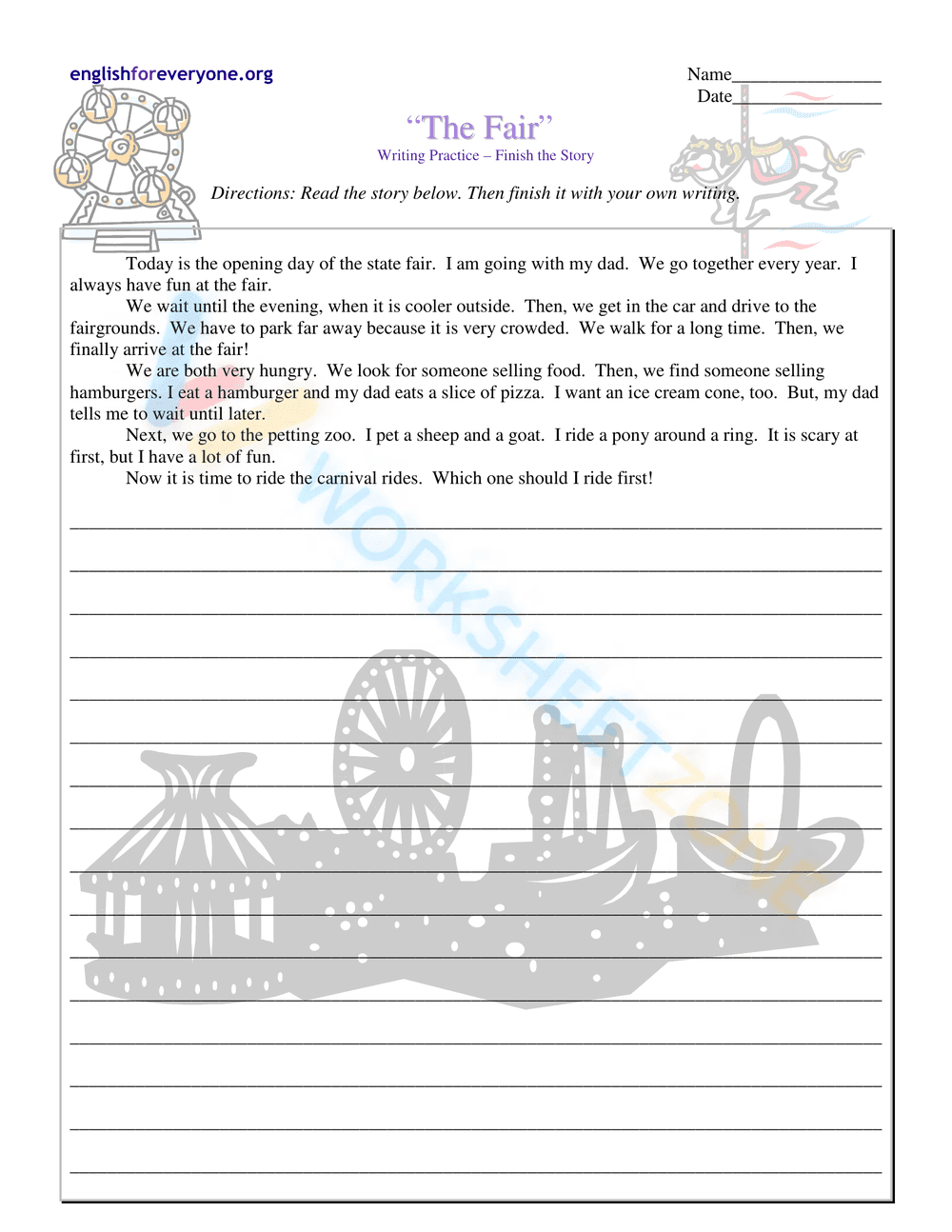 essay worksheets 5 - Page 1