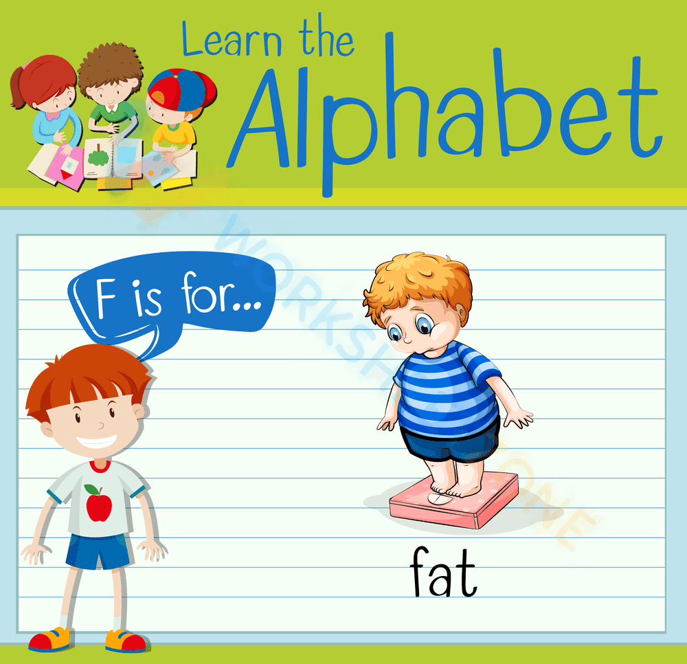 F is for Fat - Page 1