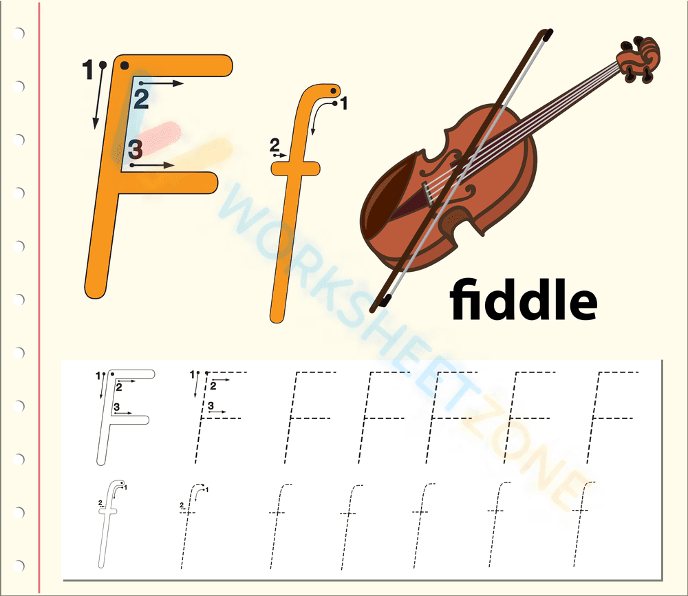 F is for Fiddle - Page 1