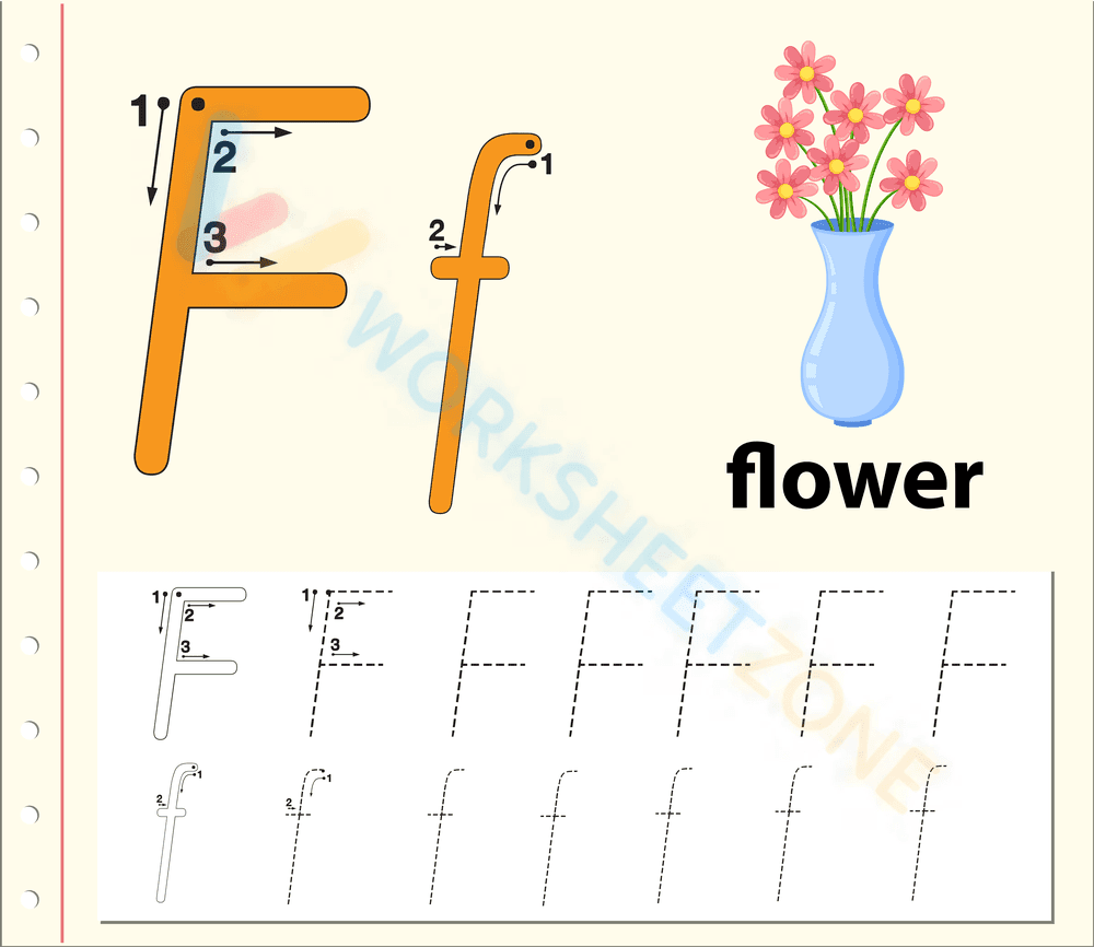 F is for Flower - Page 1