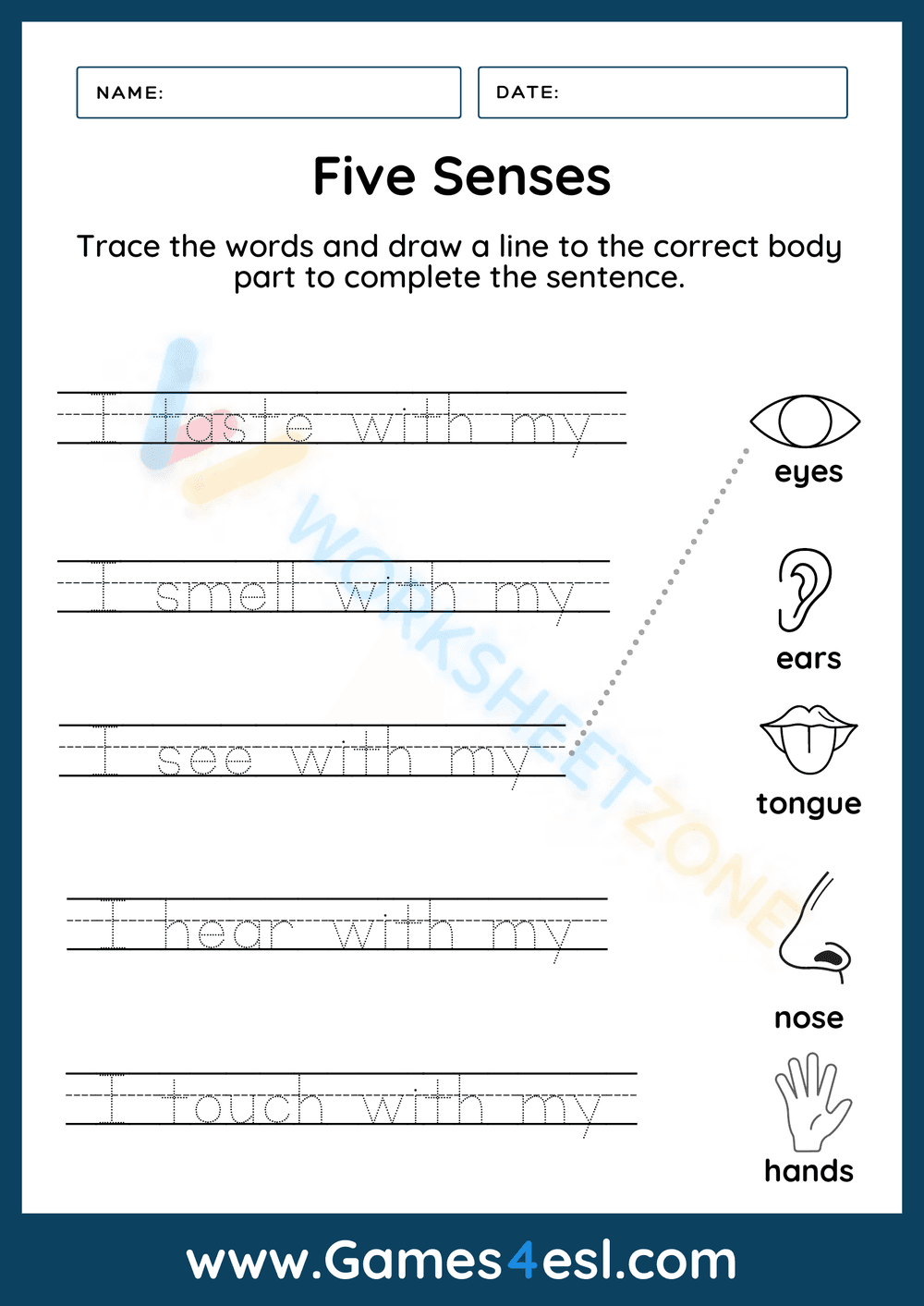 Five Senses - Page 1