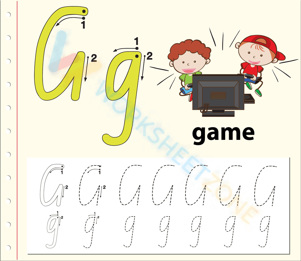 G is for Game - Page 1