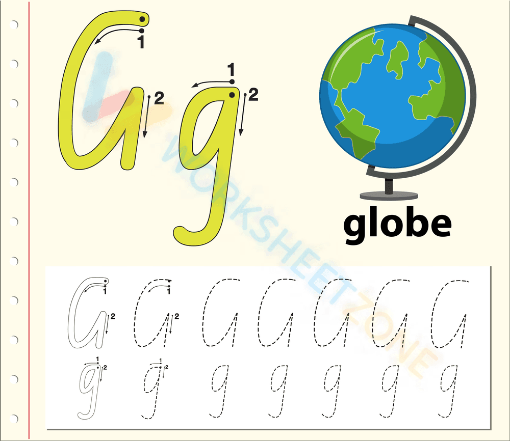 G is for Globe - Page 1
