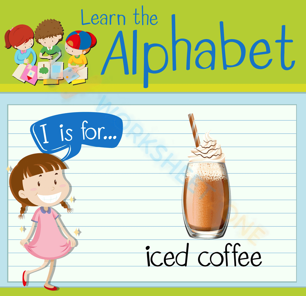 I is for Iced coffee - Page 1