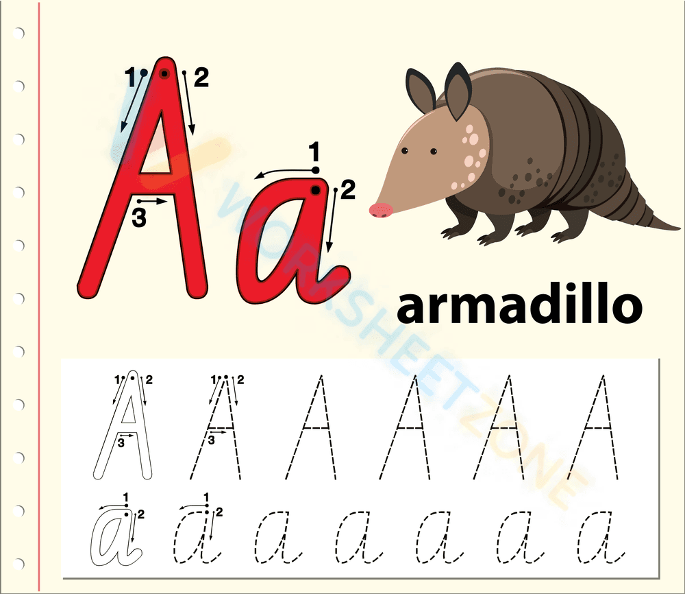 letter a beginning sound worksheets 28 - Page 1