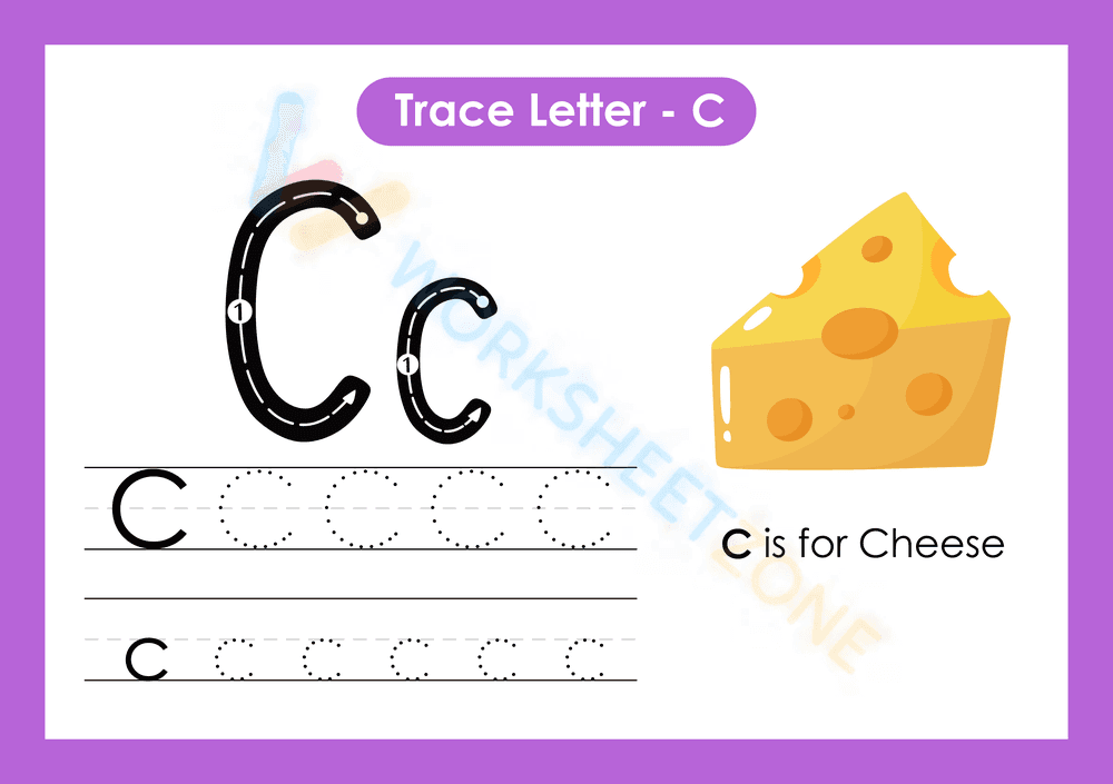 letter c beginning sound worksheets 18 - Page 1