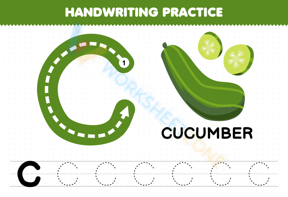 letter c beginning sound worksheets 19 - Page 1