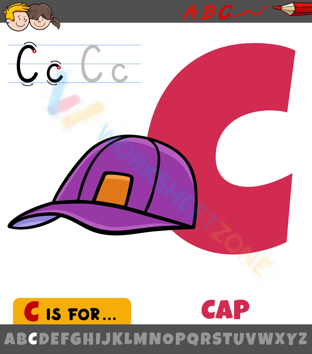 letter c beginning sound worksheets 5 - Page 1
