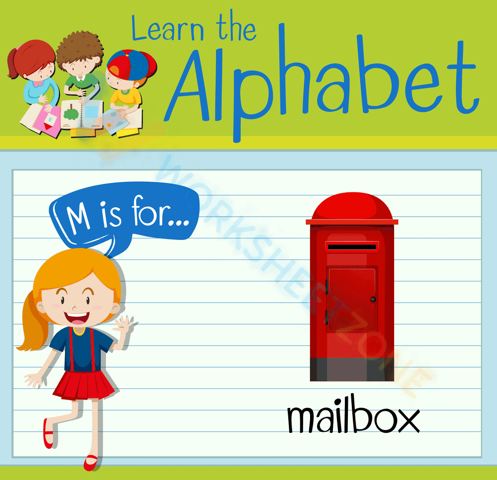 letter m beginning sound worksheets 22 - Page 1