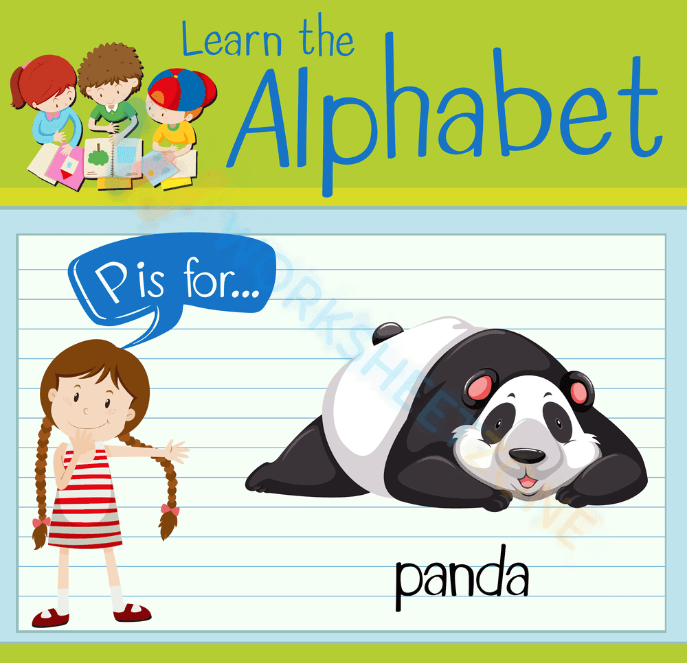 letter p beginning sound worksheets 4 - Page 1