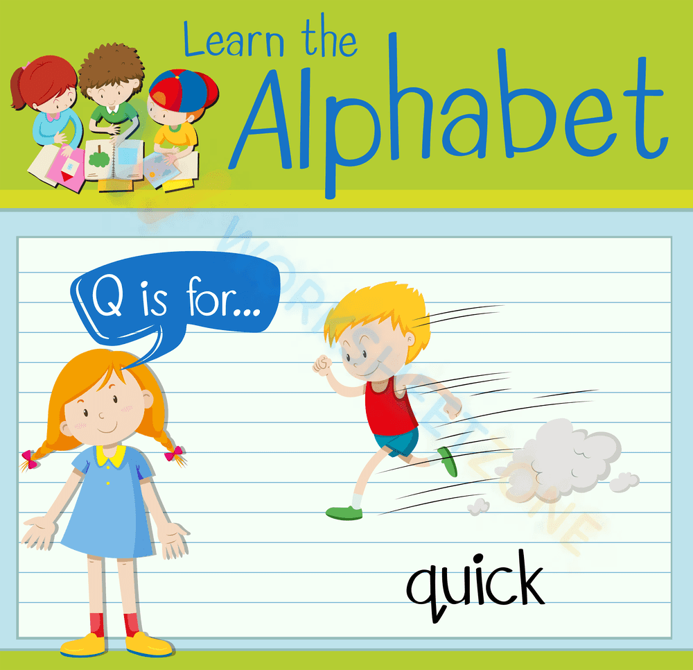 letter q beginning sound worksheets 10 - Page 1