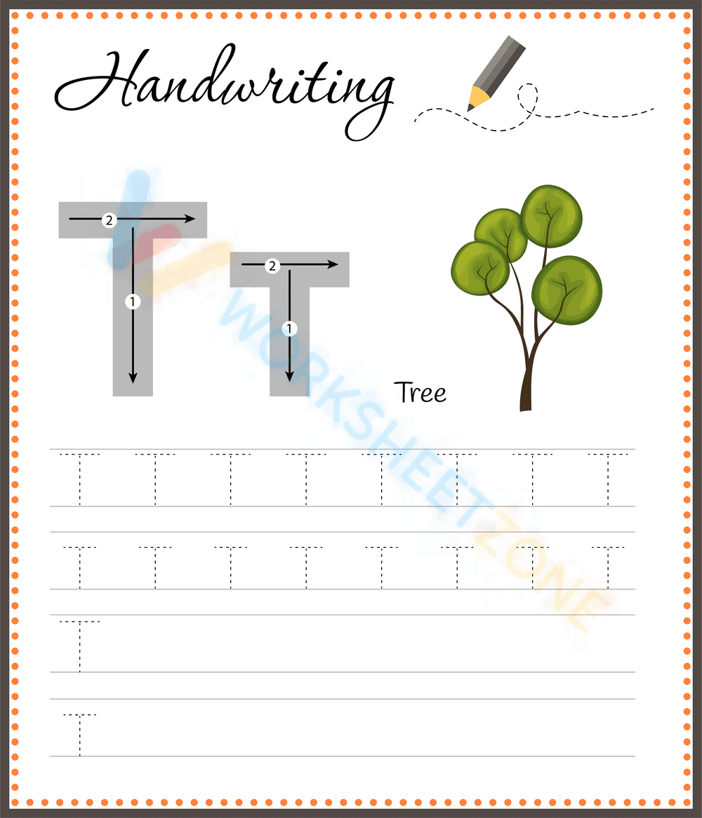 letter t beginning sound worksheets 15 - Page 1
