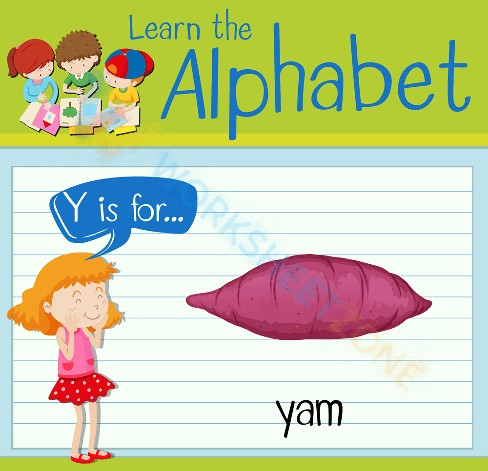 letter y beginning sound worksheets 2 - Page 1