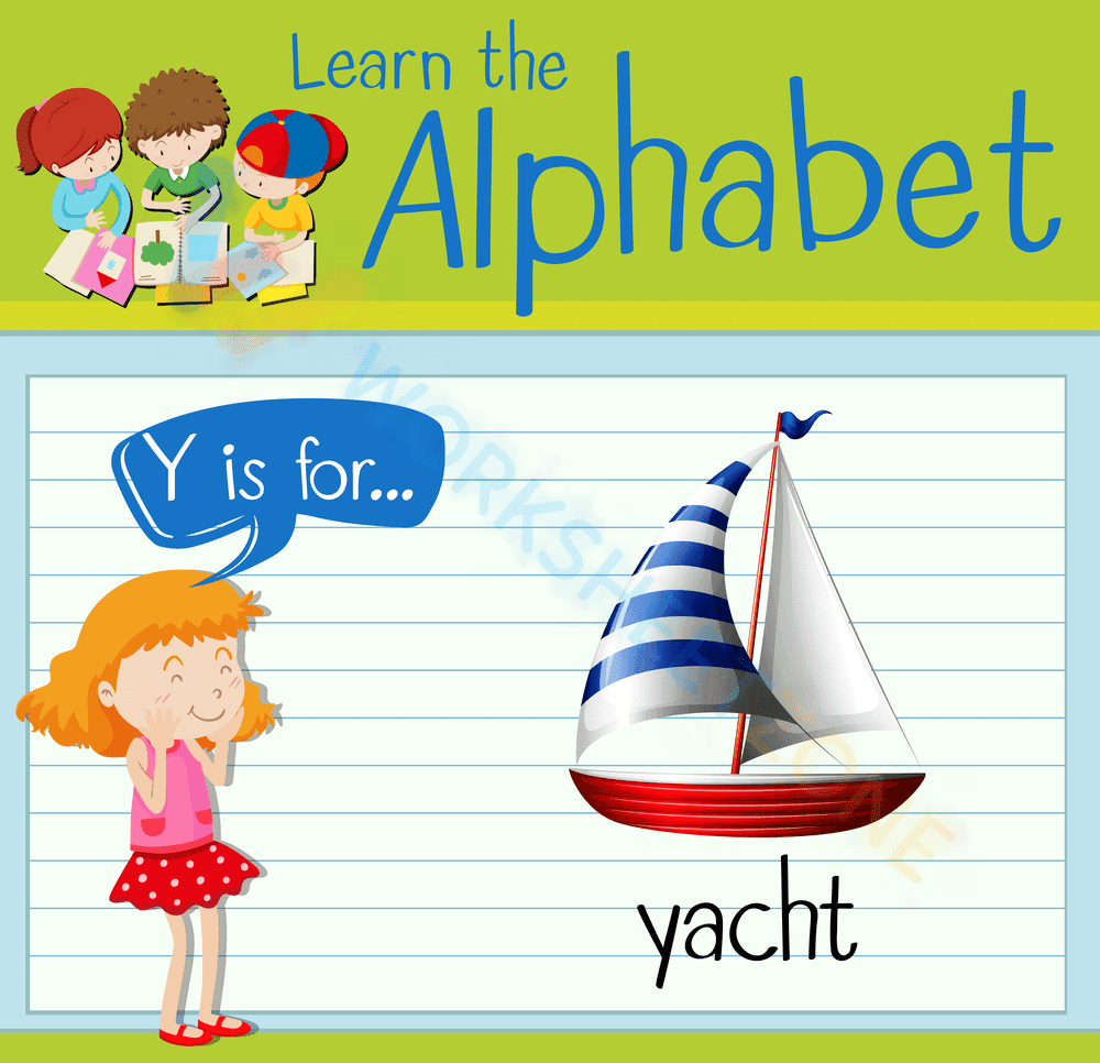 letter y beginning sound worksheets 5 - Page 1