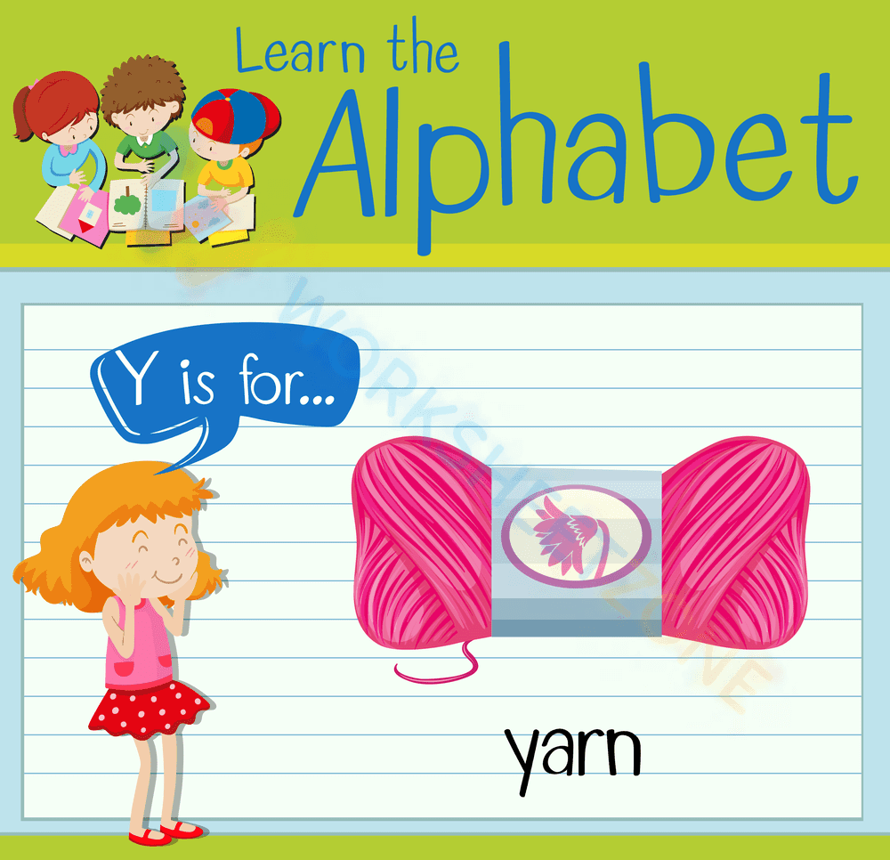 letter y beginning sound worksheets 8 - Page 1