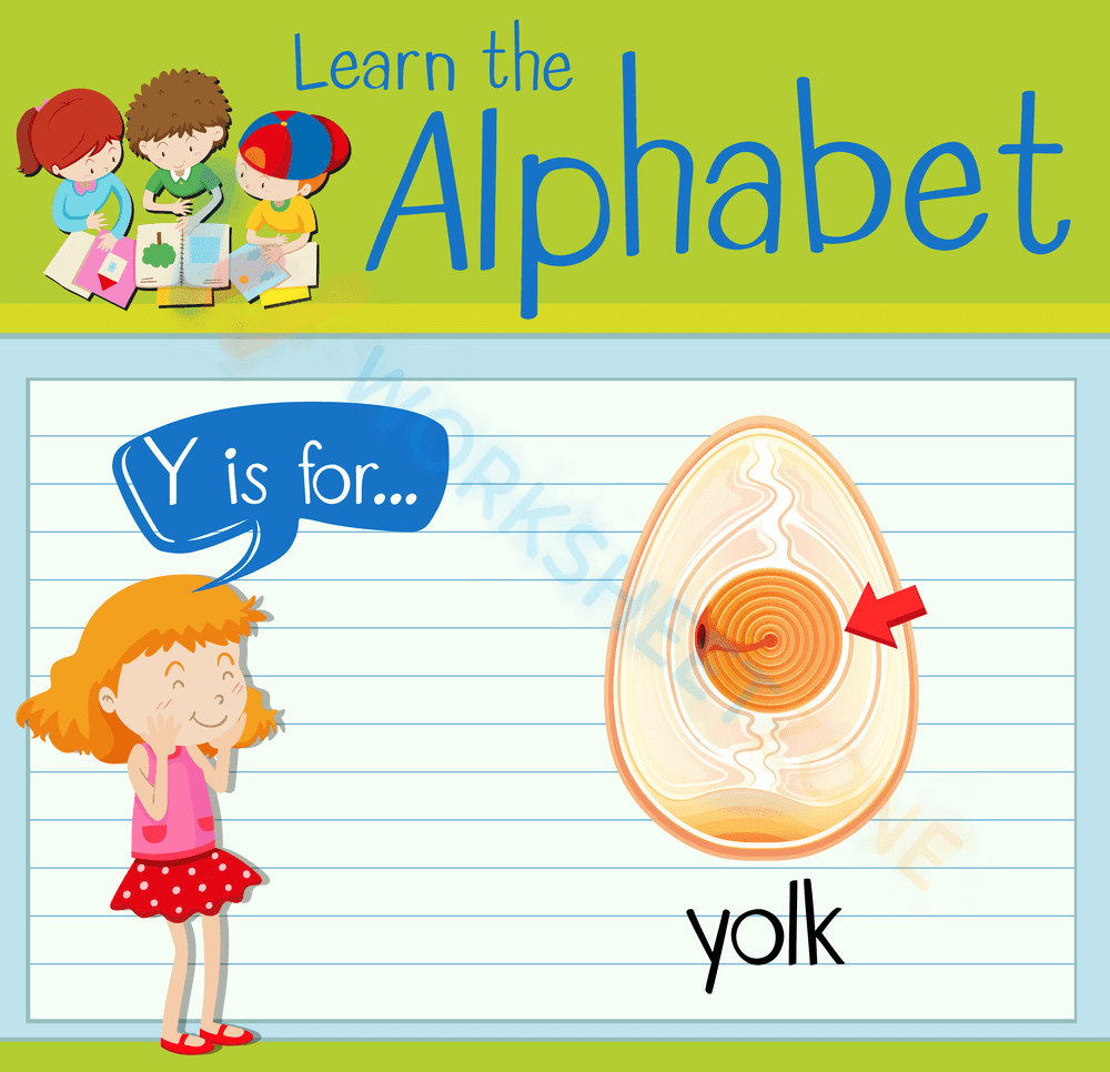 letter y beginning sound worksheets 9 - Page 1