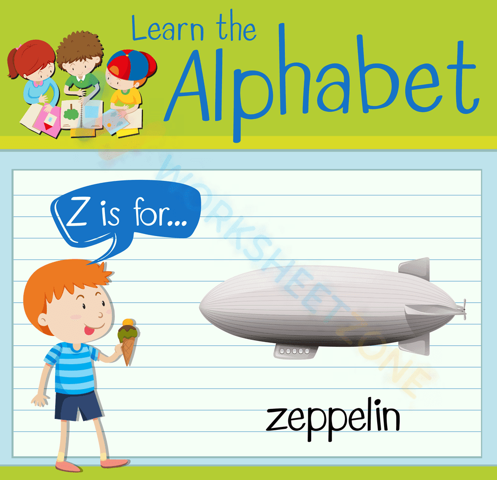 letter z beginning sound worksheets 5 - Page 1