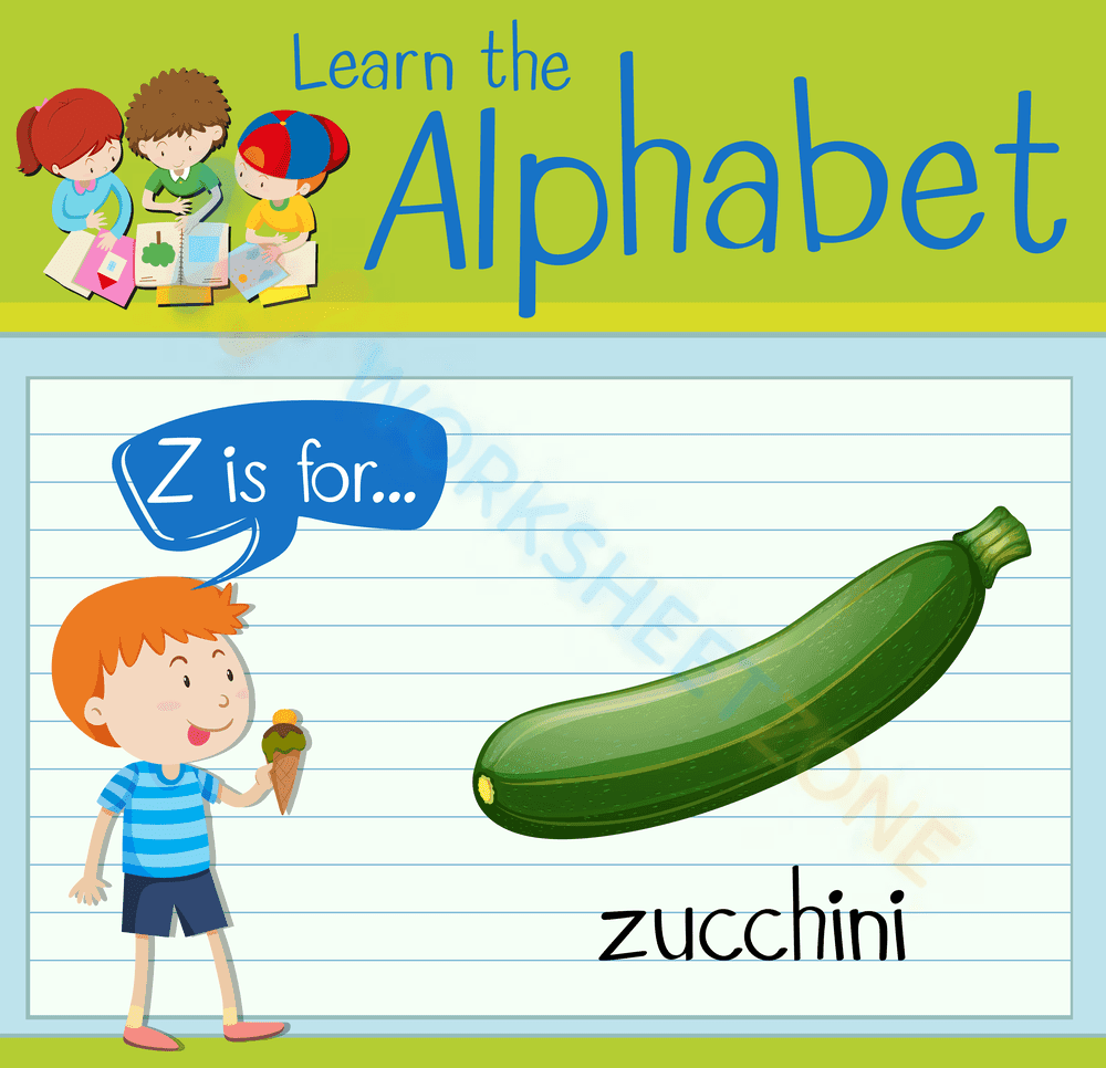 letter z beginning sound worksheets 6 - Page 1