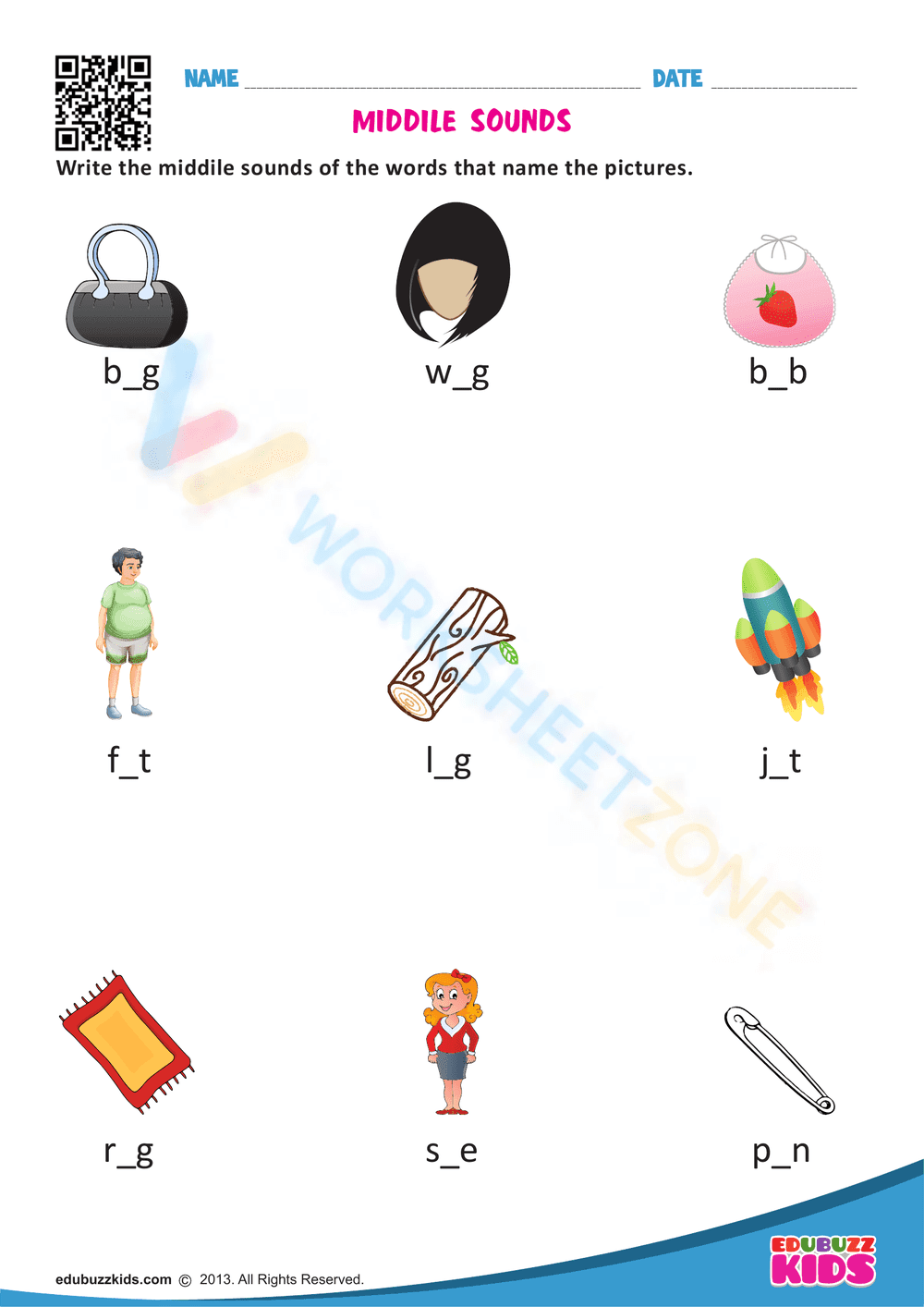 Middle sounds - Page 1