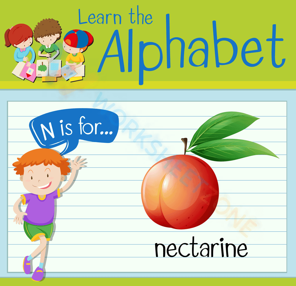 N is for Nectarine - Page 1
