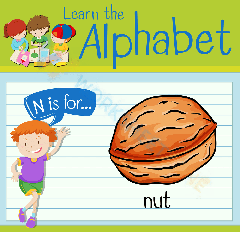 N is for Nut - Page 1
