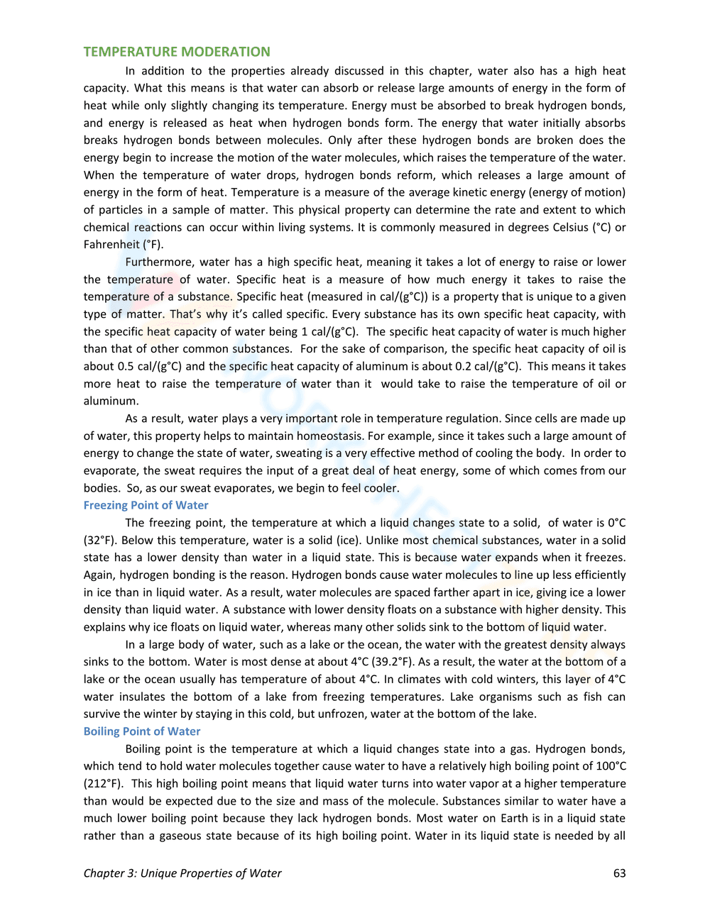 Unique Properties of Water - Page 7
