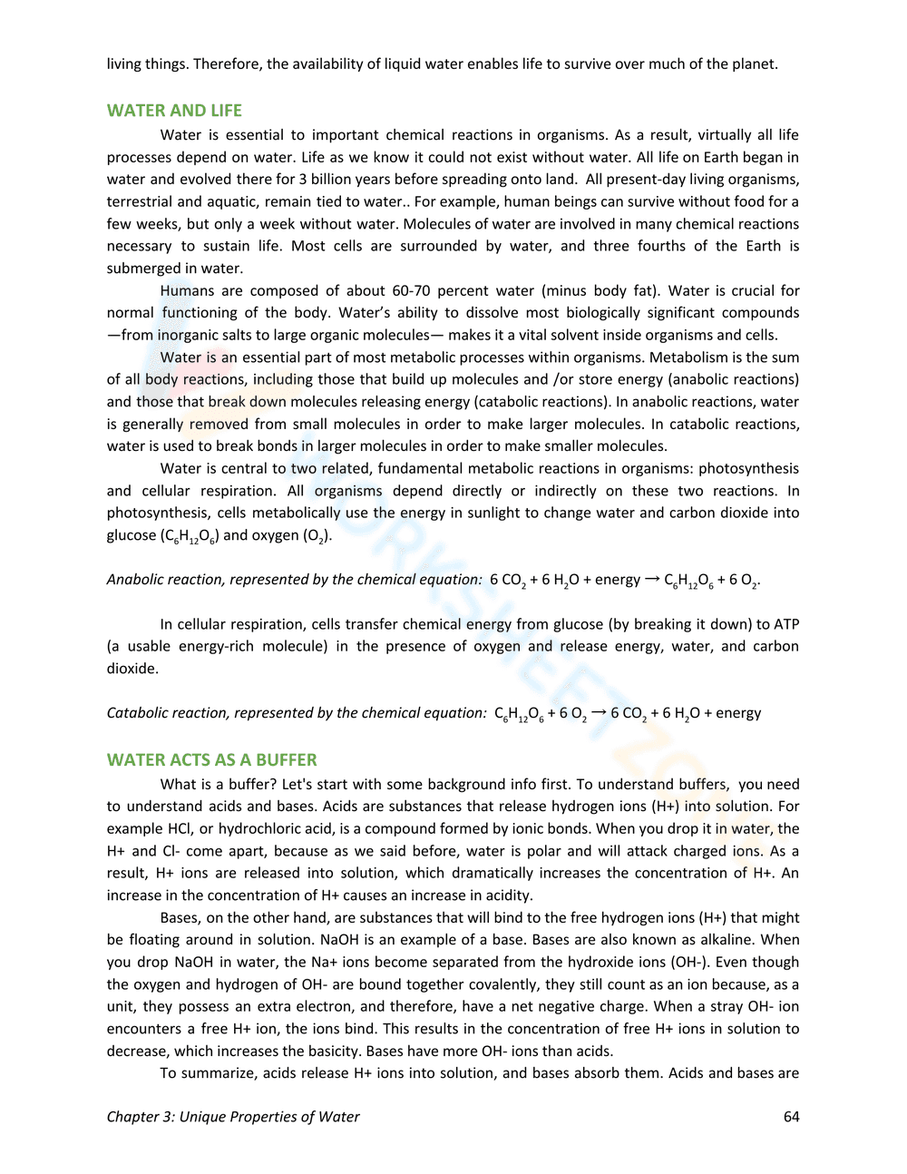 Unique Properties of Water - Page 8