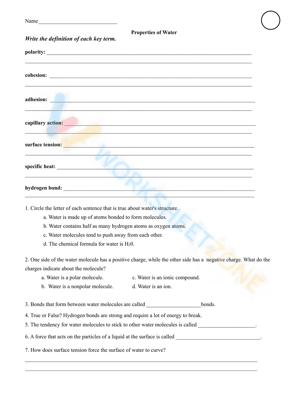 Water Properties - Page 2