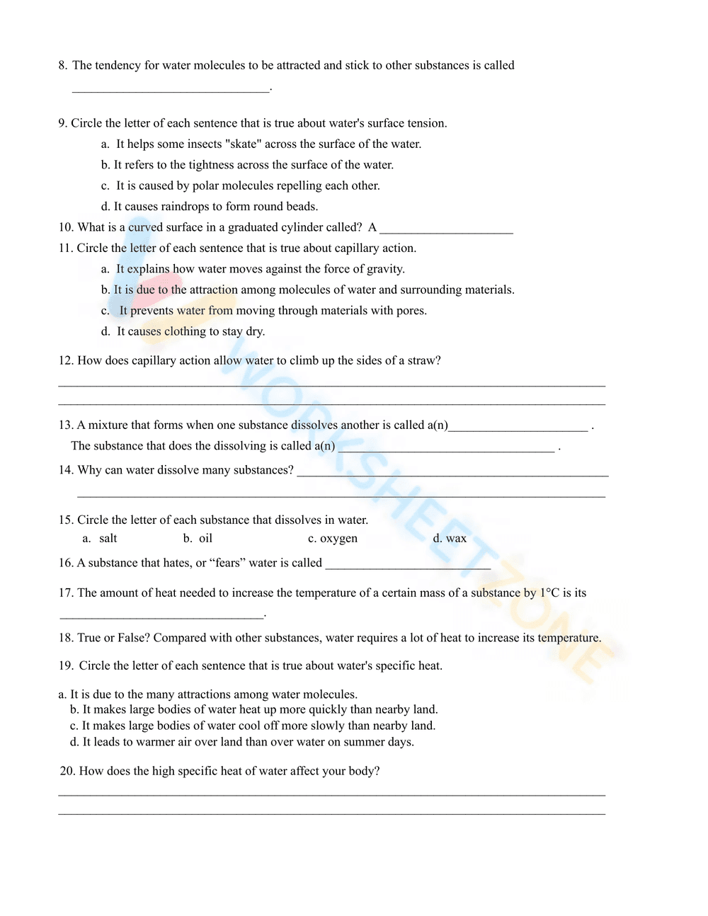 Water Properties - Page 3