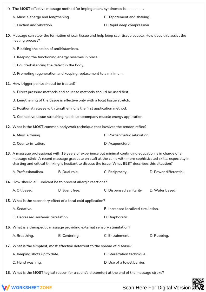 Free printable MBLEX Client Assessment Reassessment & Treatment Planning worksheet part 6 - Page 2