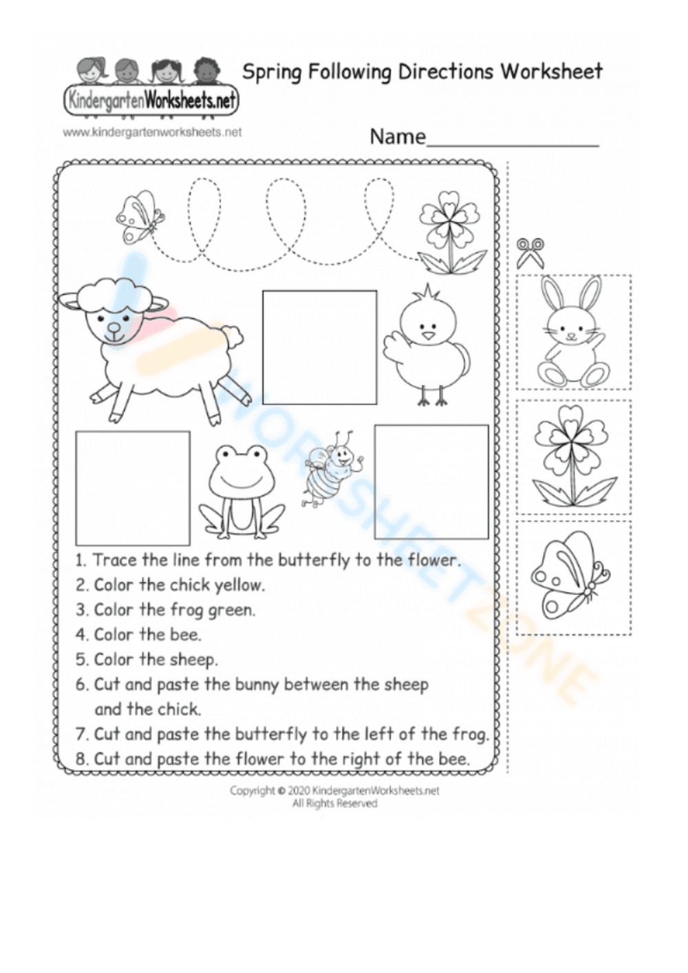 following directions 4 - Page 1