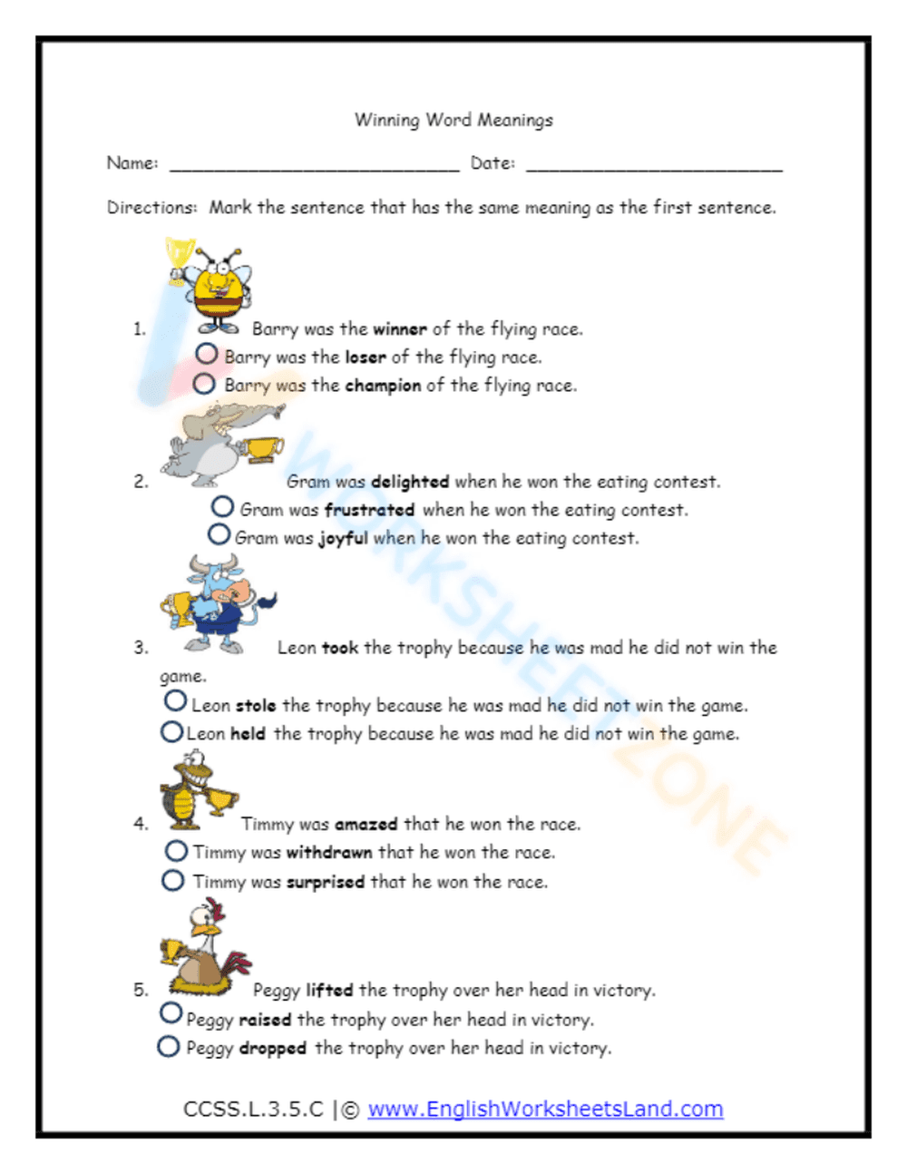 shades of meaning 7 - Page 1