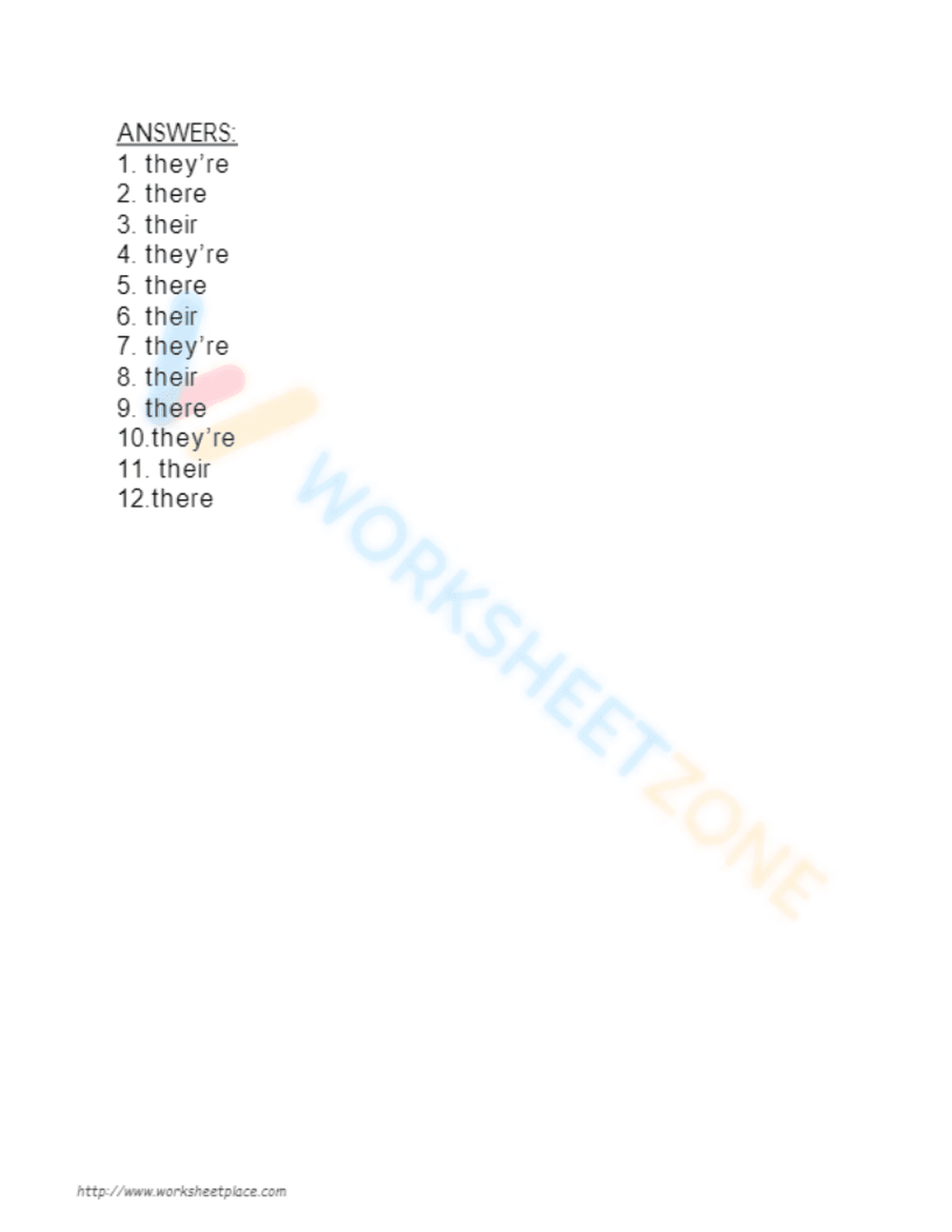 there their they're 10 - Page 2