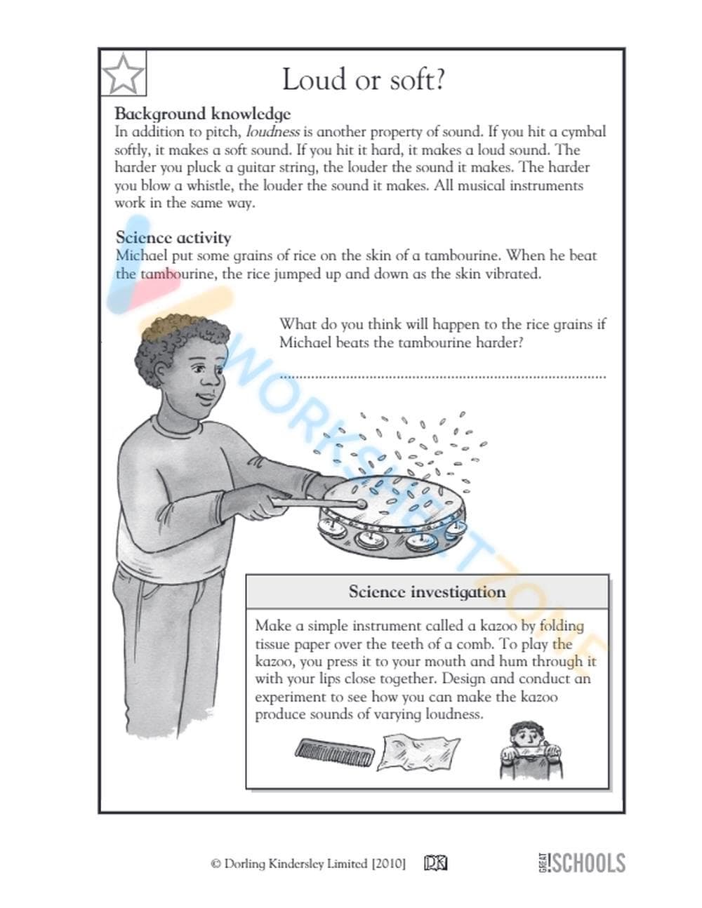 loud and soft sounds 1 - Page 1