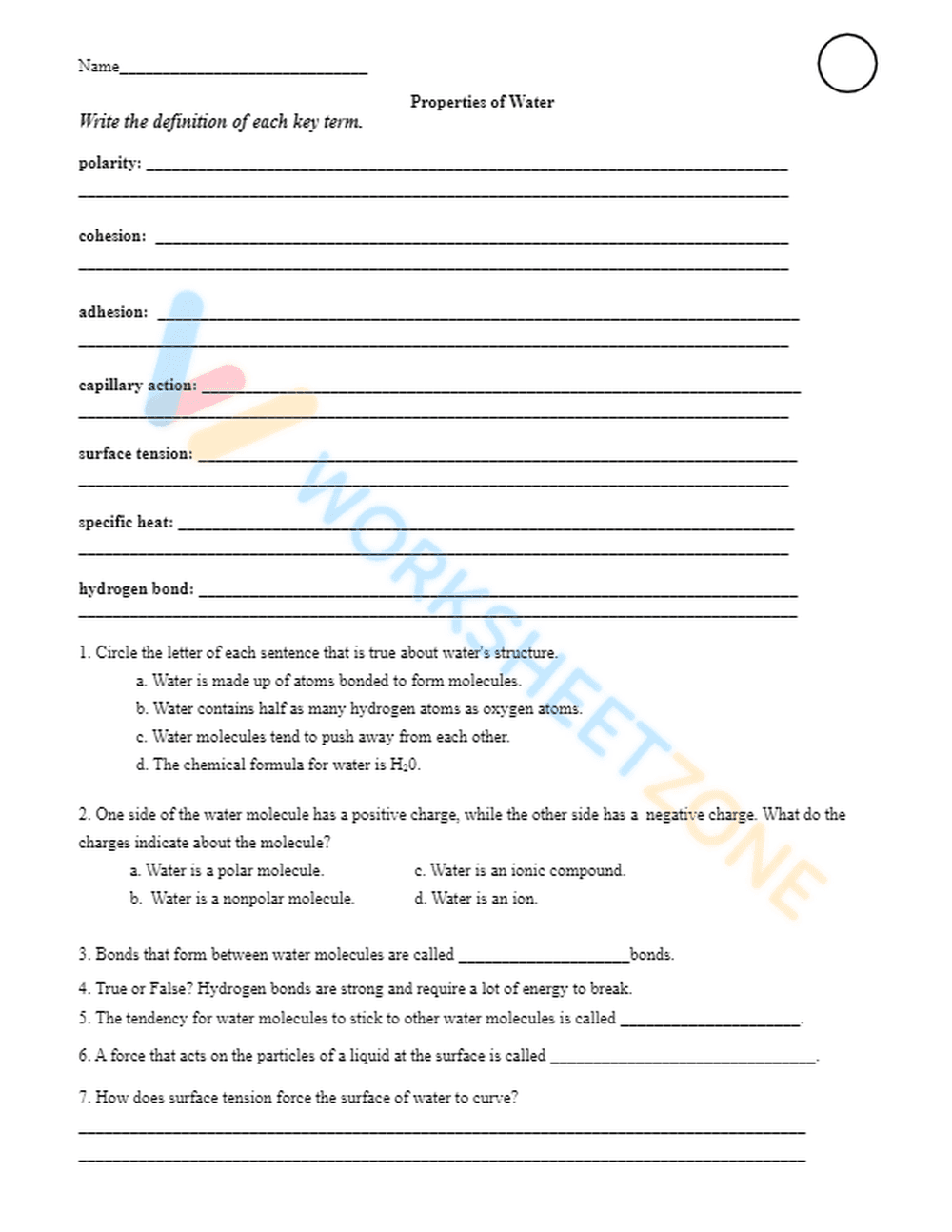properties of water 1 - Page 2