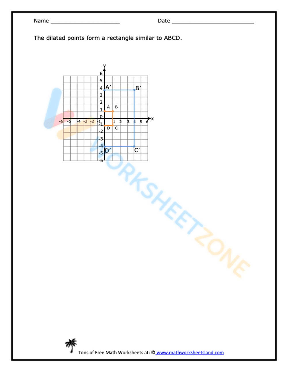 dilations worksheet 5 - Page 3