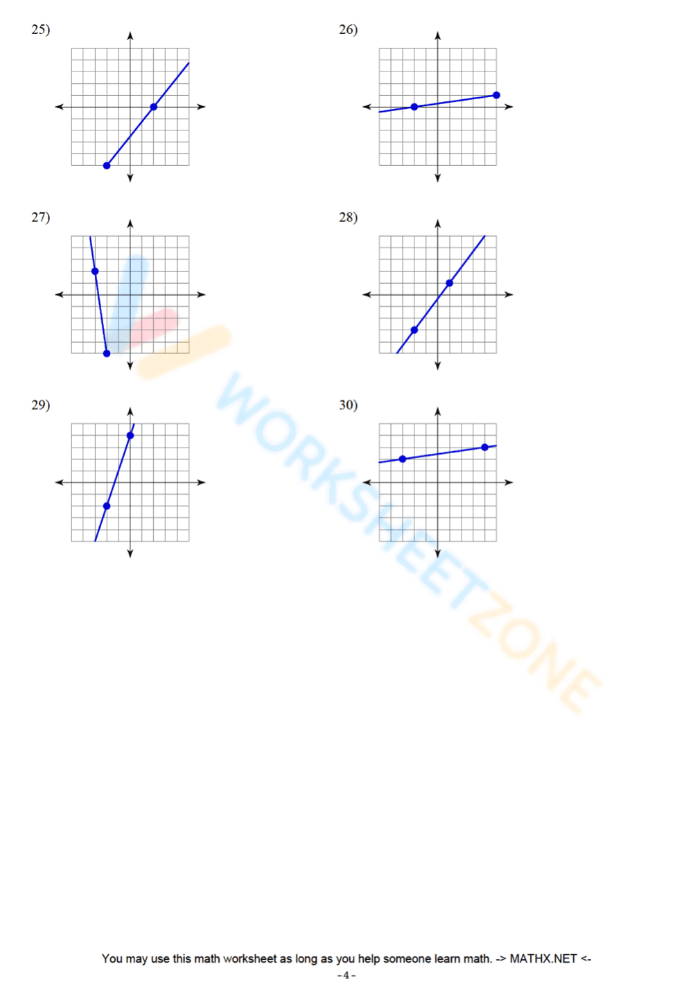 writing linear equations 7 - Page 4