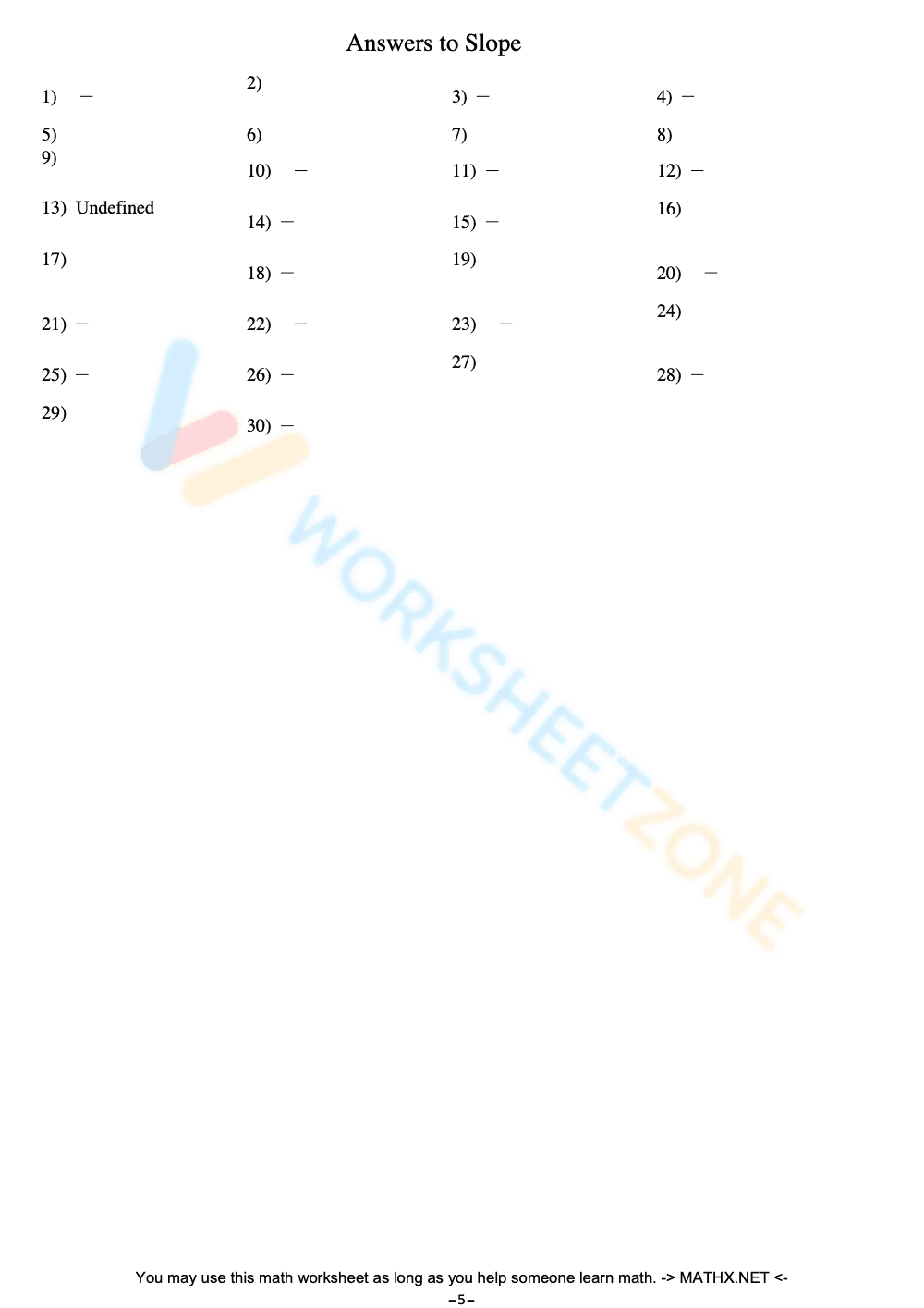 writing linear equations 7 - Page 5