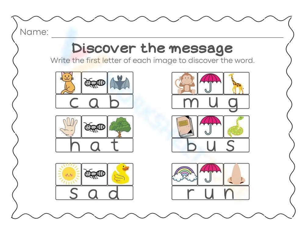 Discover the message - Page 1