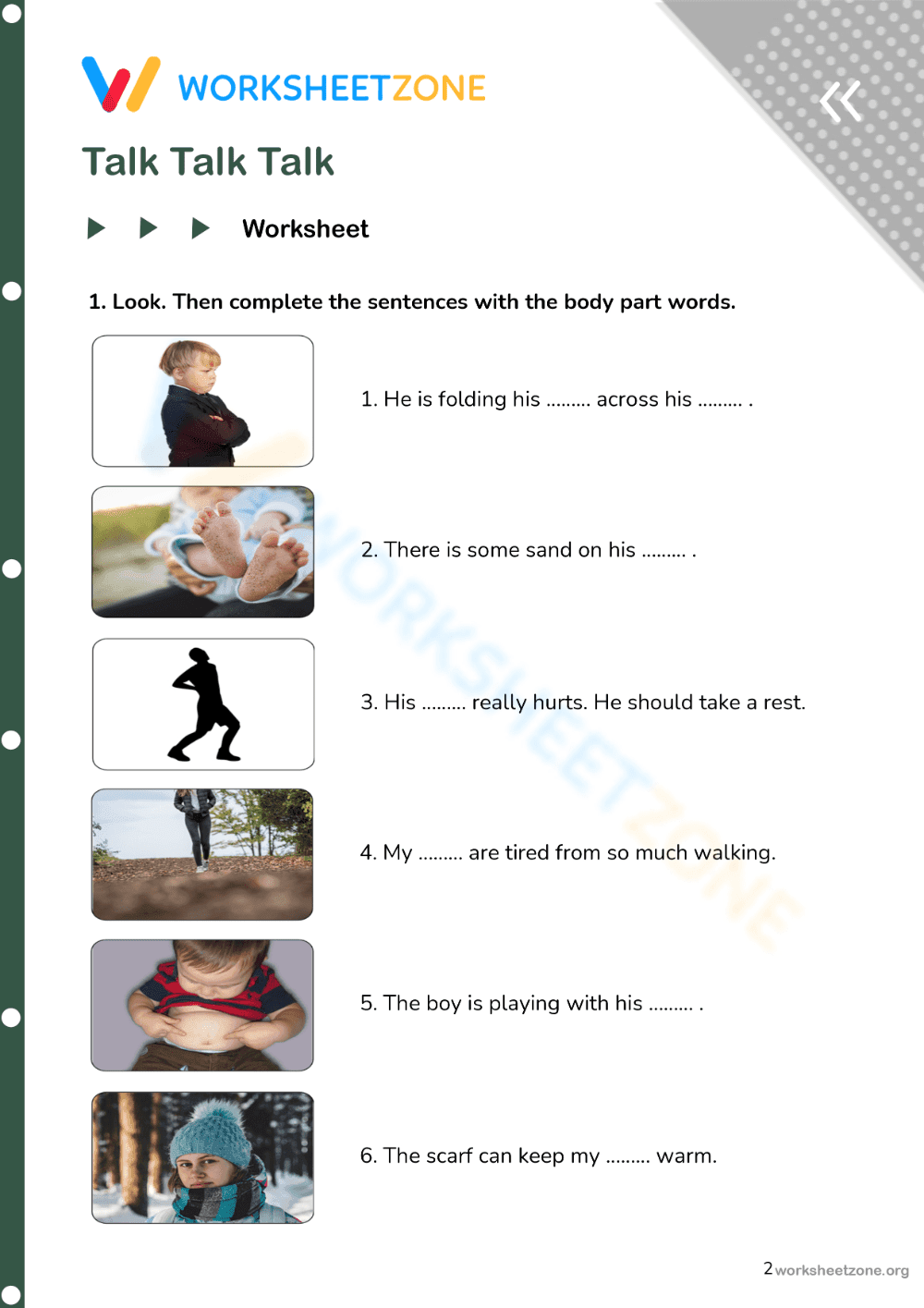 English-teaching materials for English teachers - Talk Talk Talk - Page 2