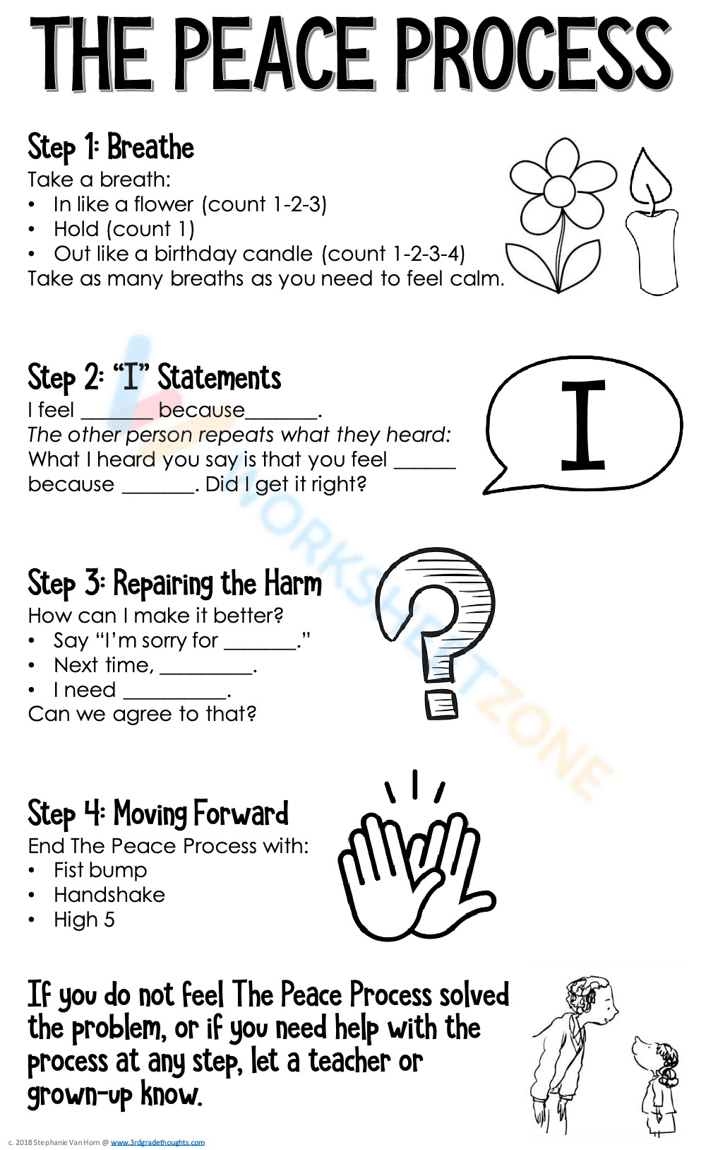 Understanding the Peace Process Worksheet - Page 1