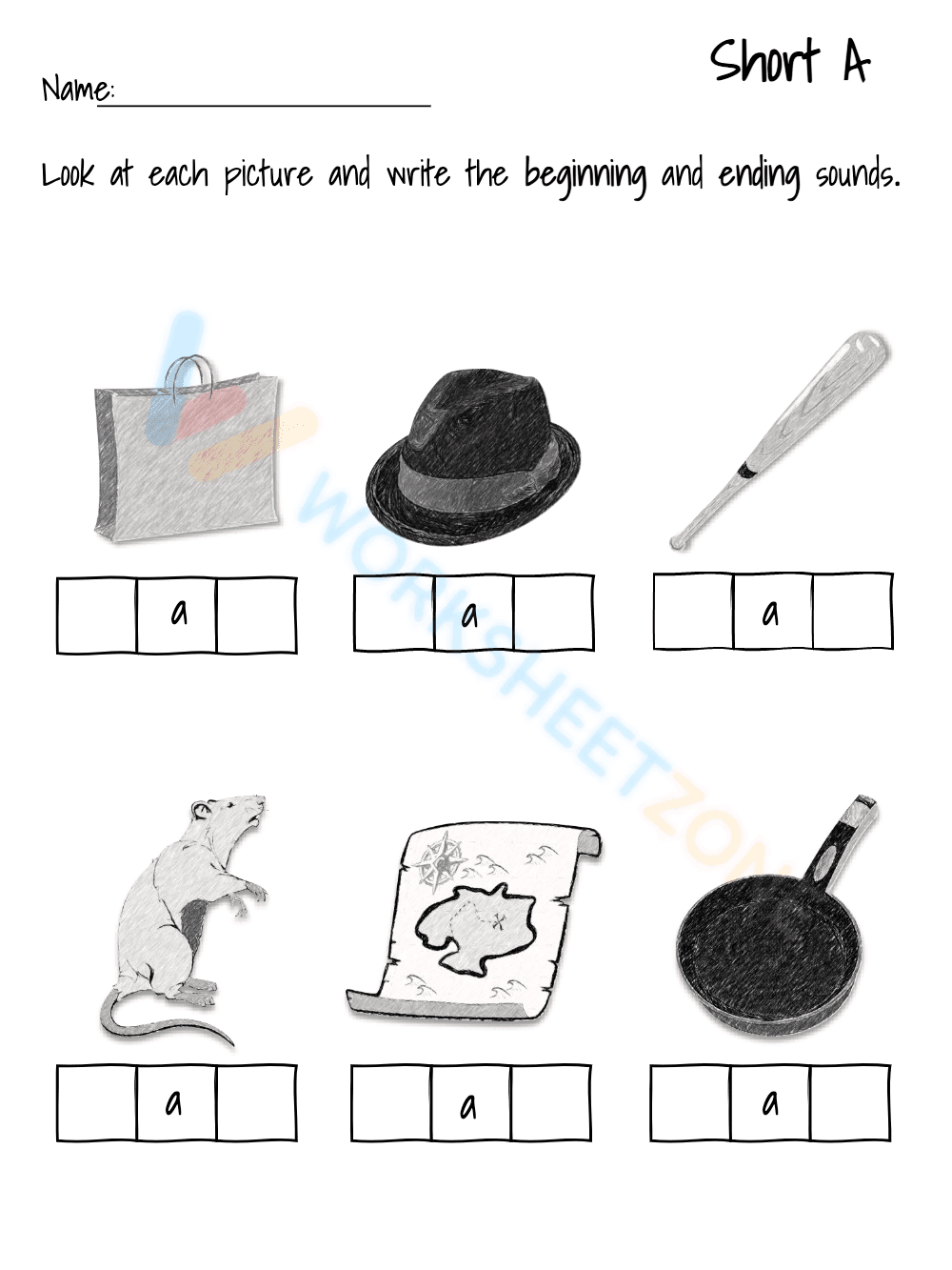 Short vowels 16 - Page 1