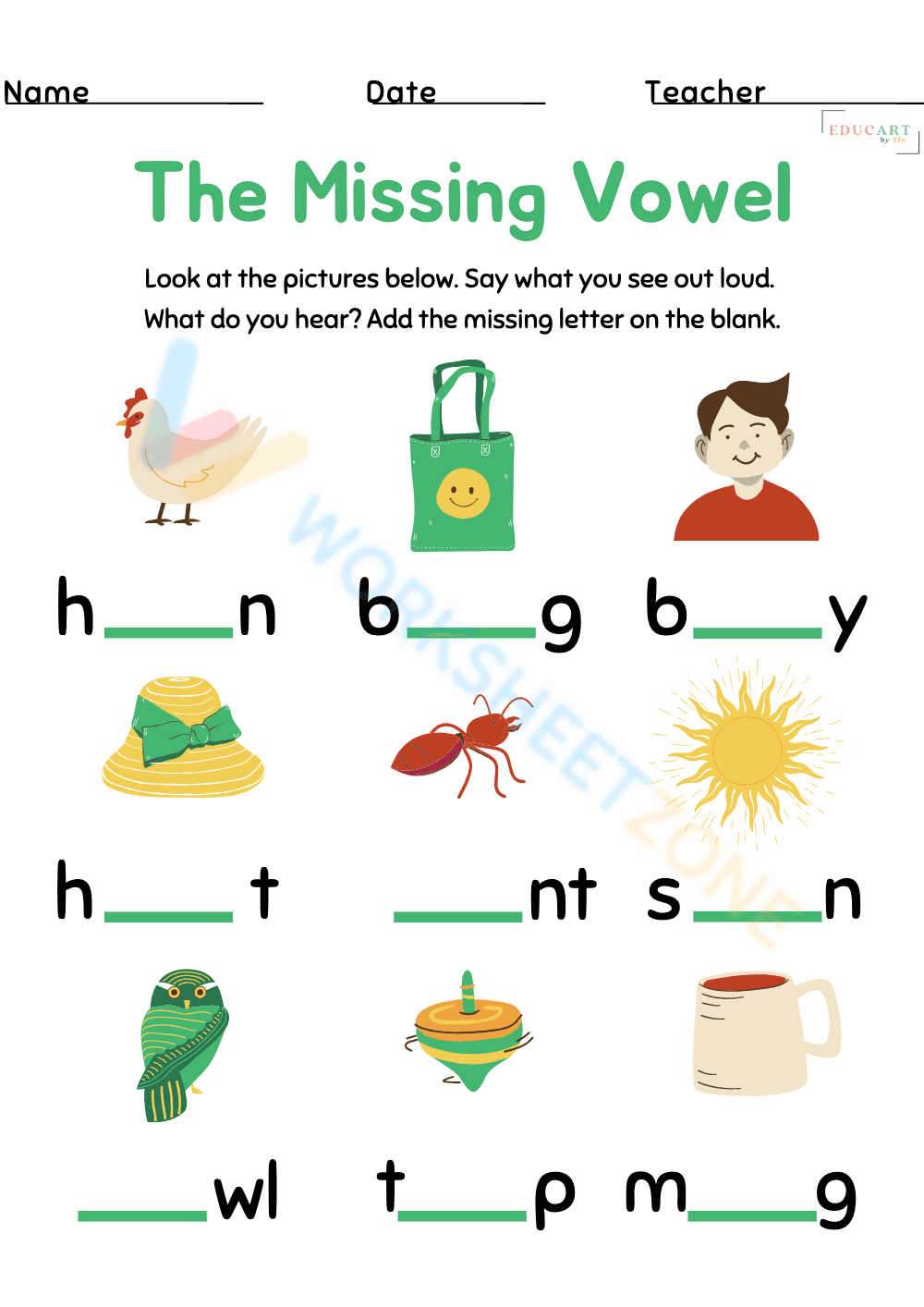 The Missing Vowel - Page 2