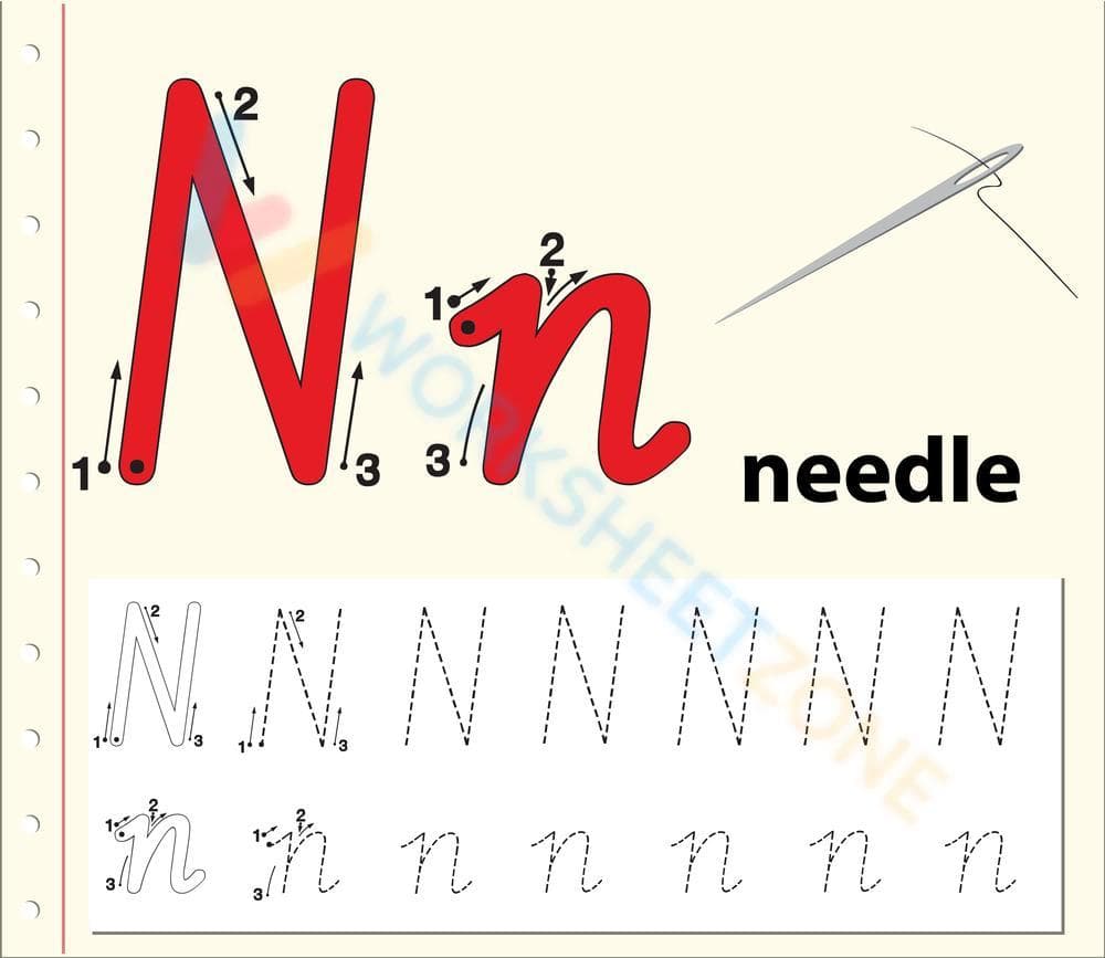 N is for Needle - Page 1