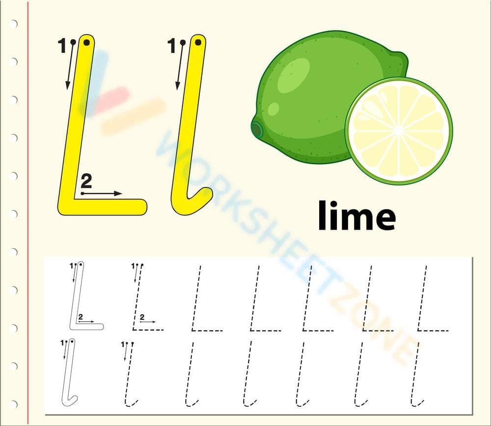 L is for Lime - Page 1