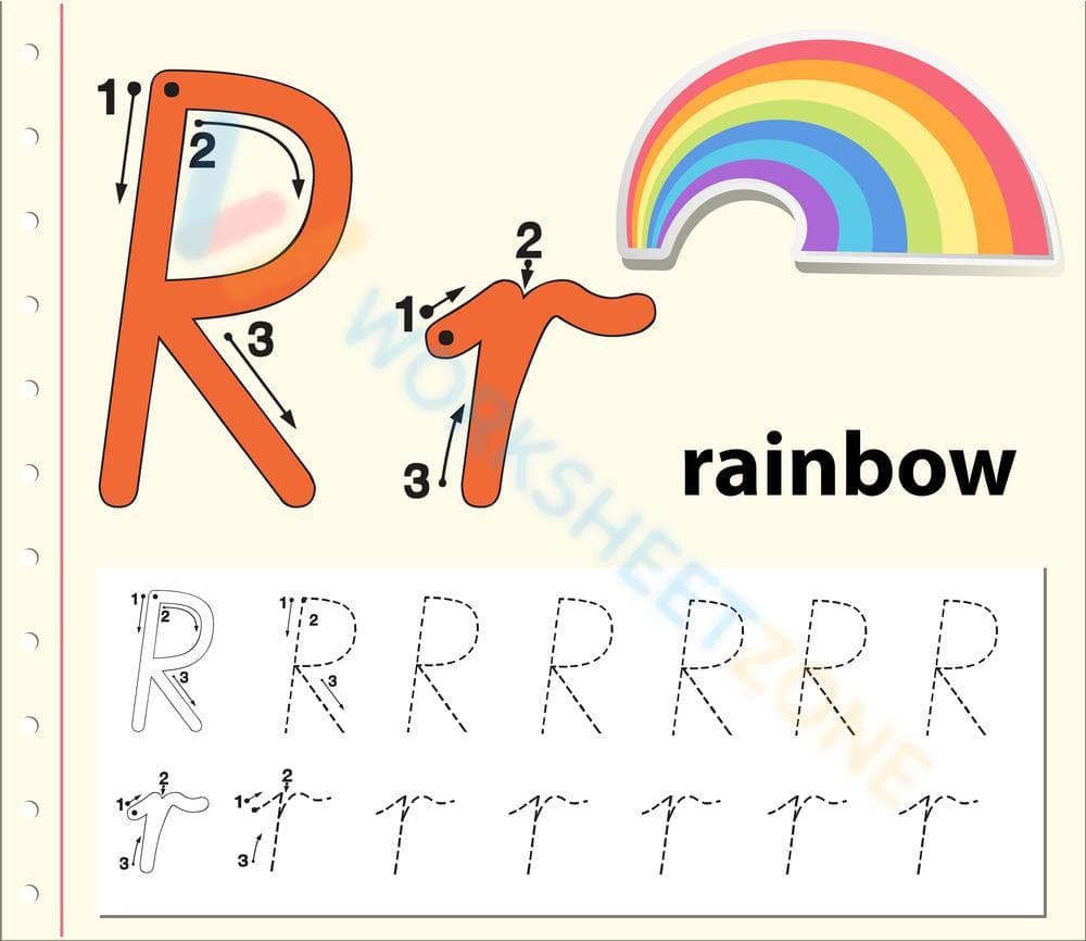 R is for Rainbow - Page 1