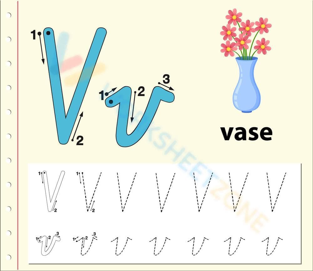 V is for Vase - Page 1