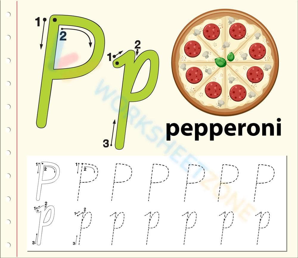 P is for Pepperoni - Page 1
