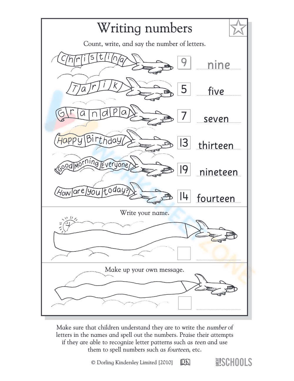 Writing numbers - Page 2