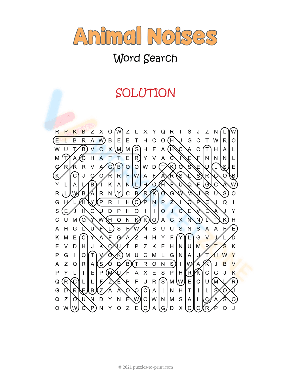 Animal Noises - Page 2